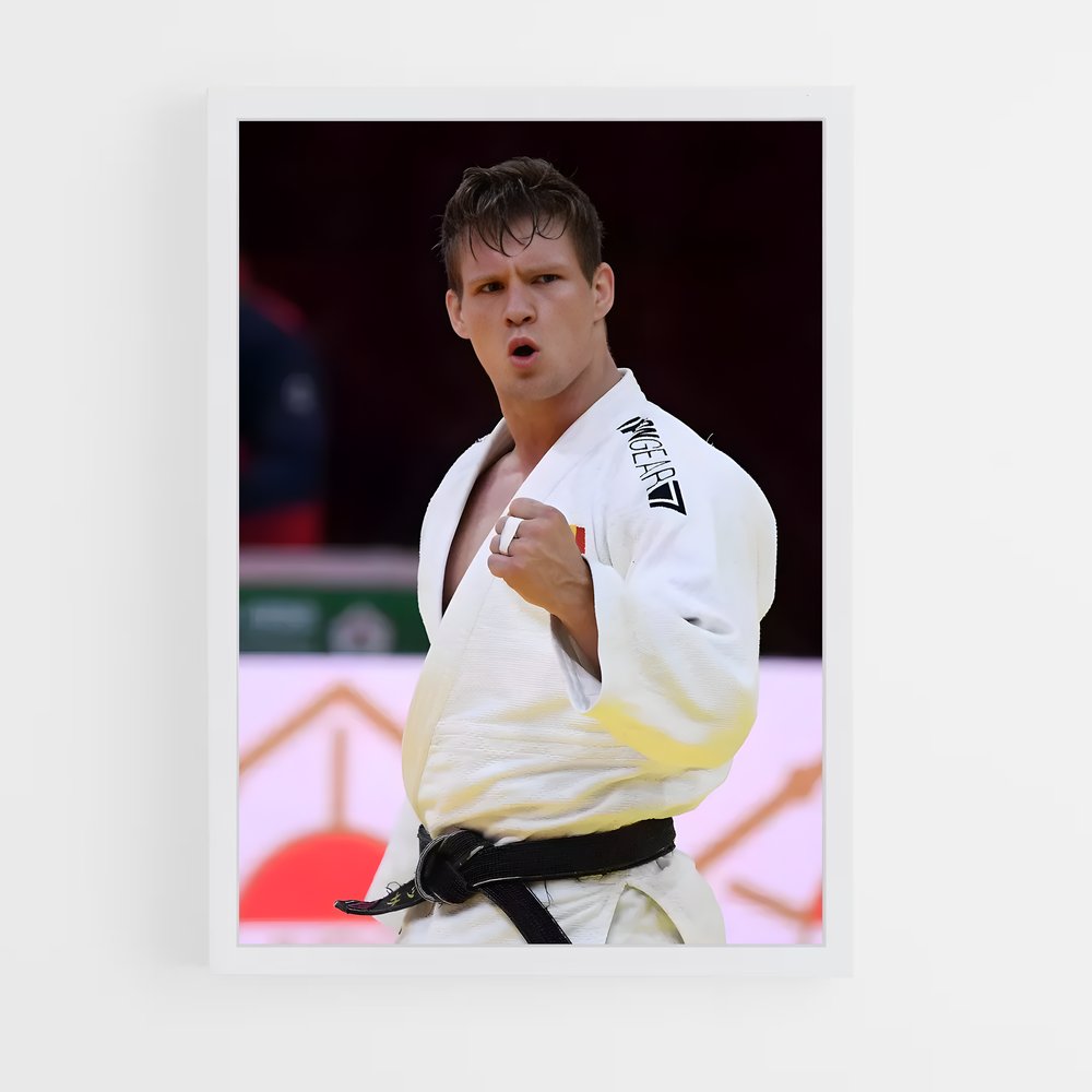 Poster Matthias casse – affiche Judo (vue 3)